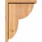Ekena Millwork Crestline Smooth Corbel w/Backplate, Western Red Cedar, 5 1/2"W x 12"D x 16"H COR06X12X16CRE01SWR - alternate 2